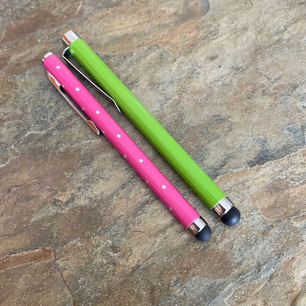 NWT Pink & Green Cell Phone Or IPad Stylus